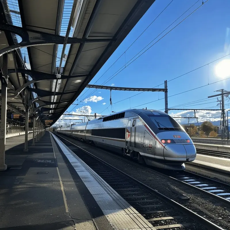 Depósitos Bagagens Estação de Paris Charles de Gaulle Airport 2 TGV